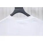 Prada 25ss Overlapping Embroidered Triangle Logo Short Sleeve White