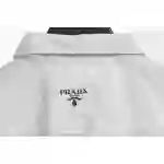 Prada Piranha Print Shirt White