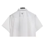 Prada Piranha Print Shirt White