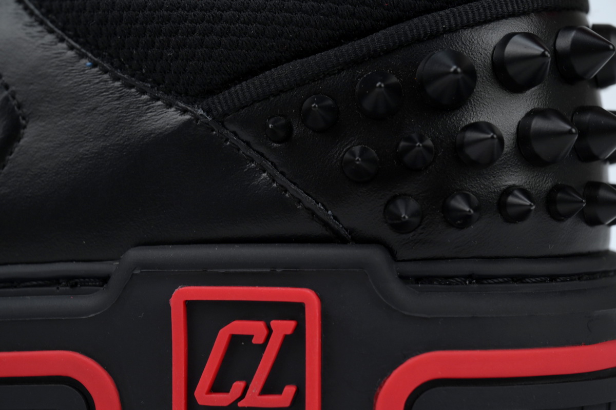  Christian Louboutin Astroloubi Black Red 3230886H358 