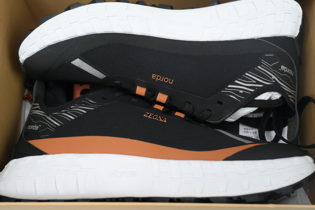  Zegna Black White Brown LHNRD-S5631Z-VSN