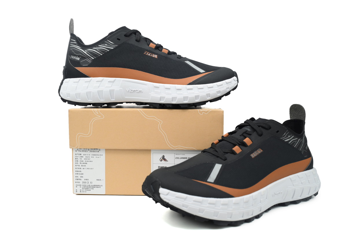  Zegna Black White Brown LHNRD-S5631Z-VSN