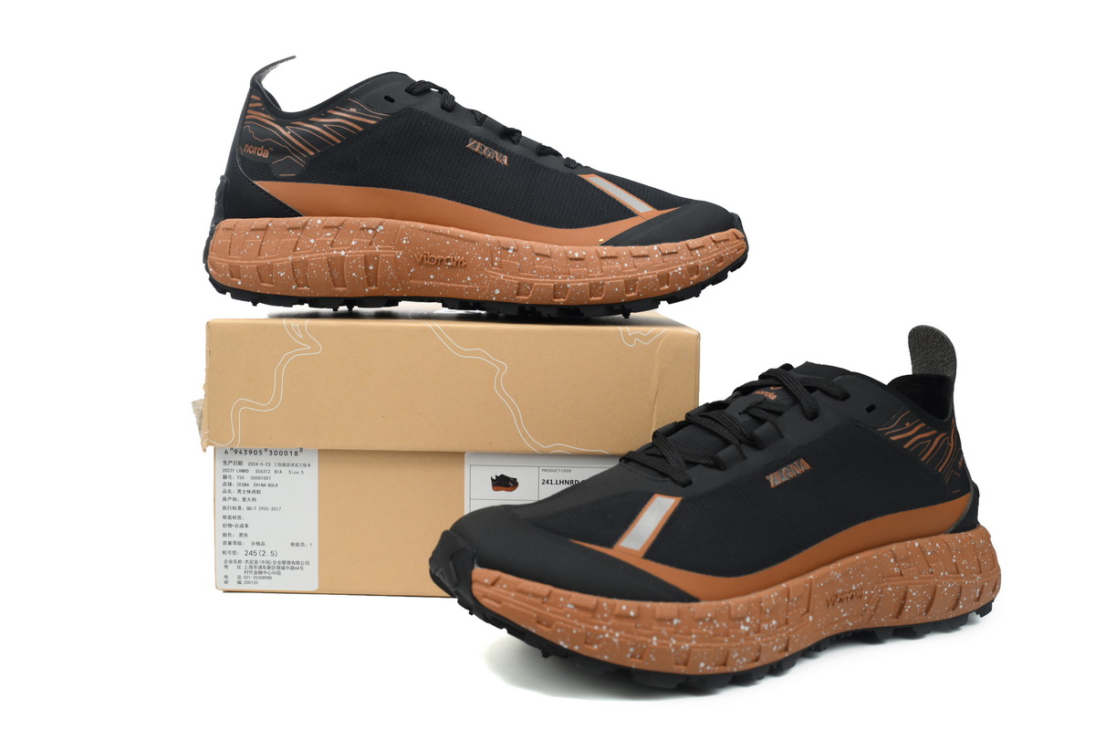  Zegna Dark Brown X000010023-Rune/Canvas