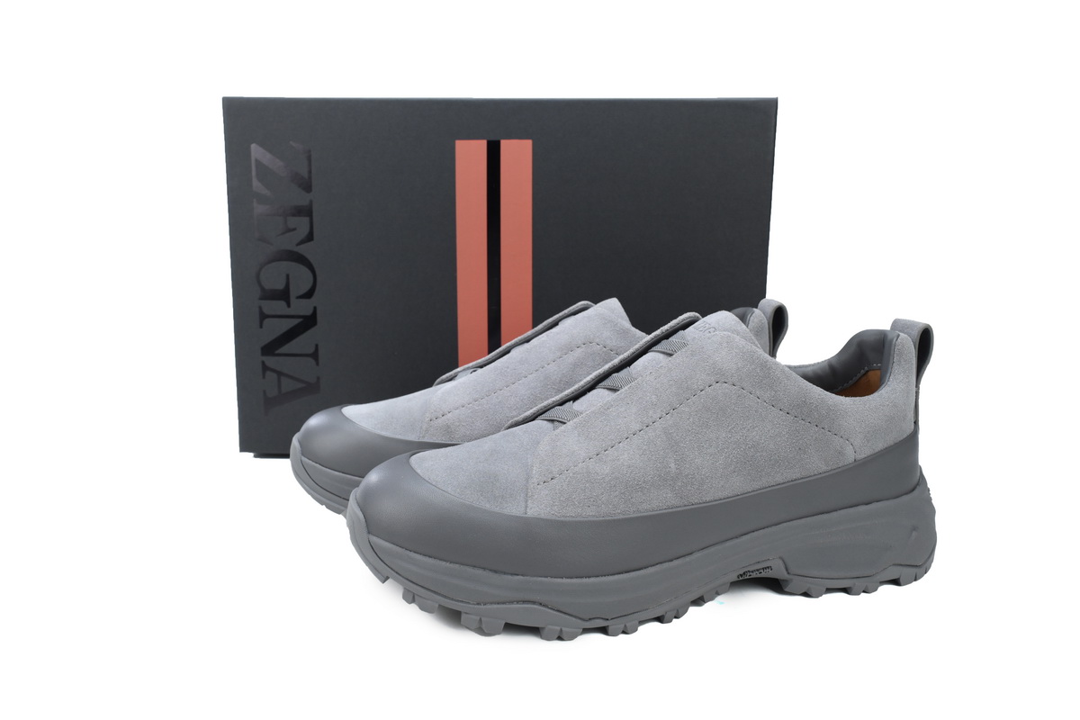 Zegna Suede Gray 627225WIB811911