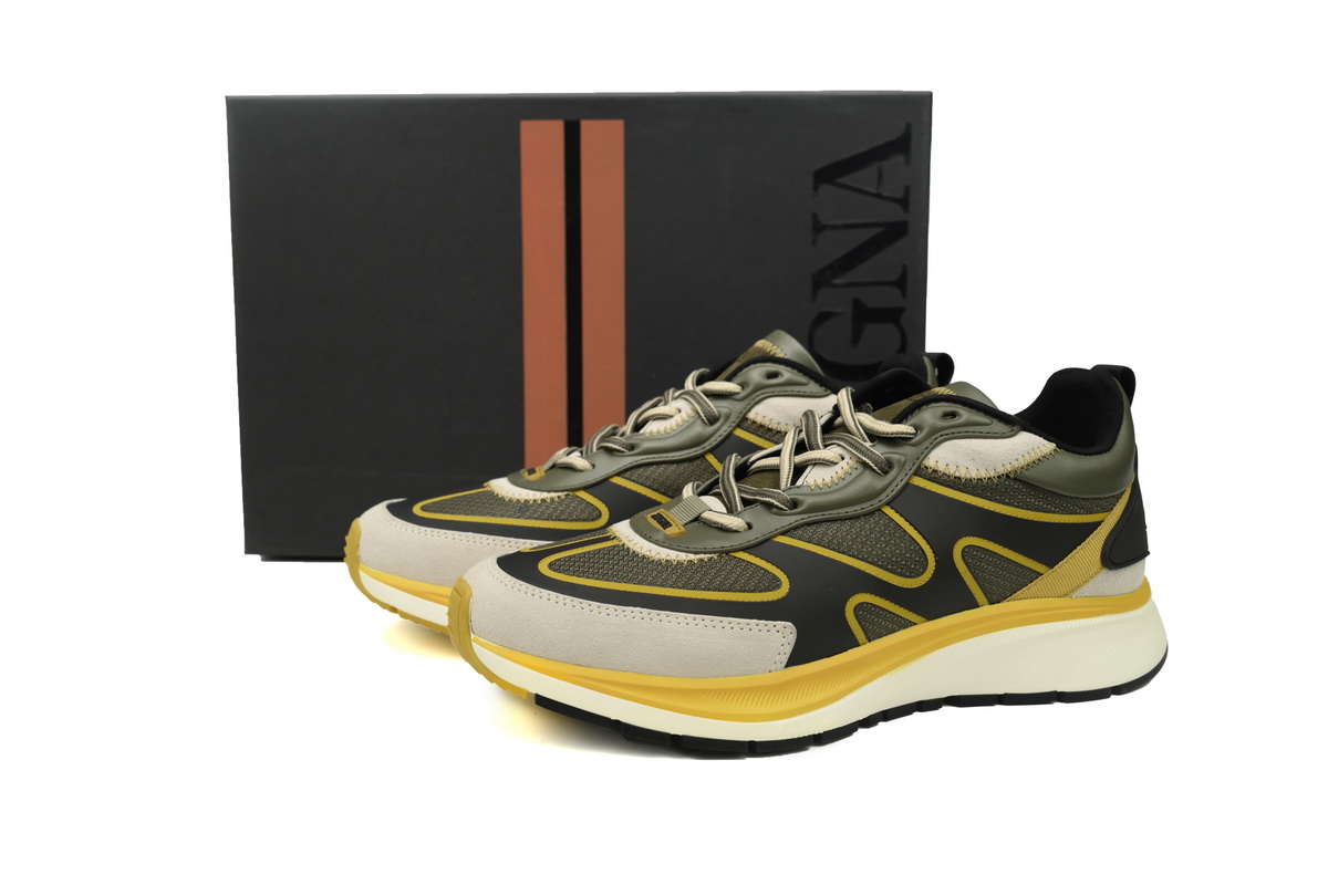  Zegna Yellow Green LHUTE-A5159X-EUY