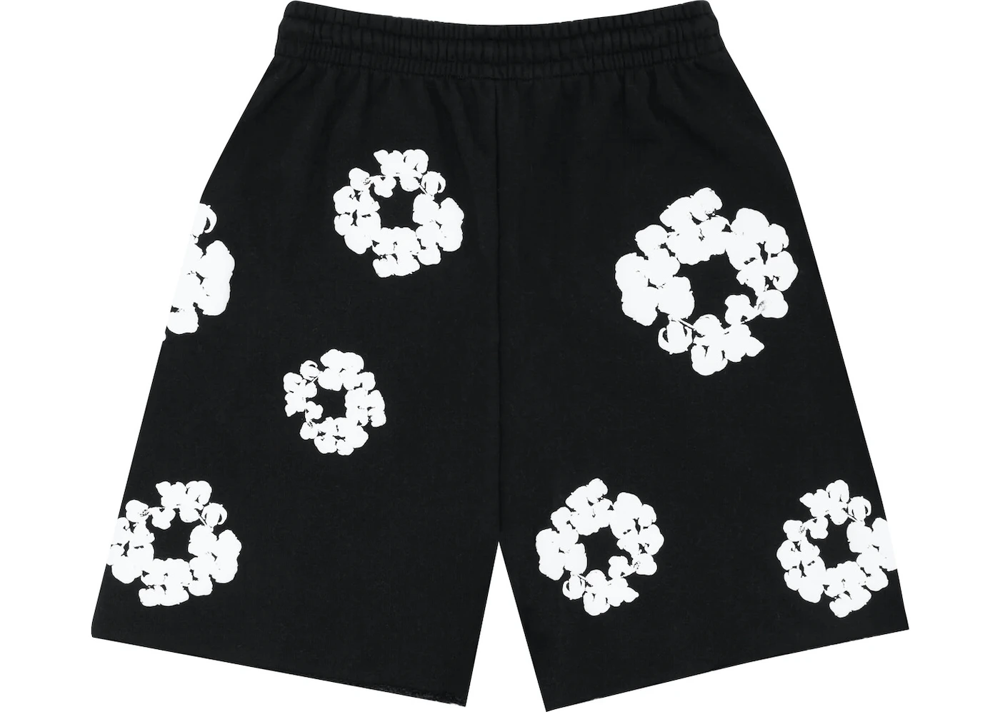 Denim Tears The Cotton Wreath Shorts Black