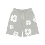 Denim Tears The Cotton Wreath Shorts Grey