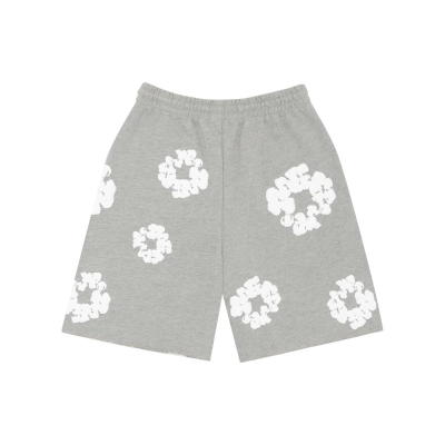 Denim Tears The Cotton Wreath Shorts Grey 02