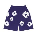Denim Tears The Cotton Wreath Shorts Purple