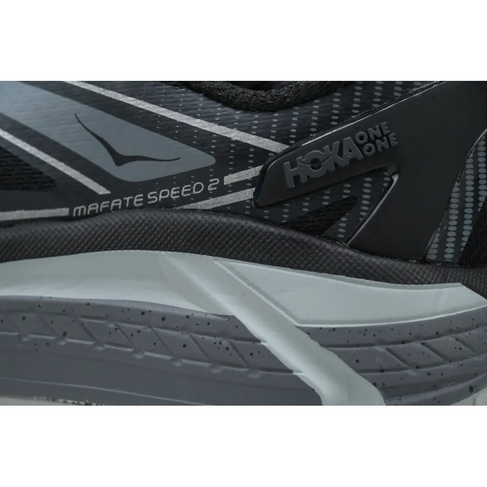 Hoka One One Mafate Speed 2 Black Castlerock 1126851-BCSTL 
