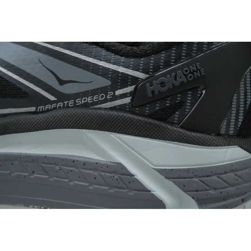 Hoka One One Mafate Speed 2 Black Castlerock 1126851-BCSTL 