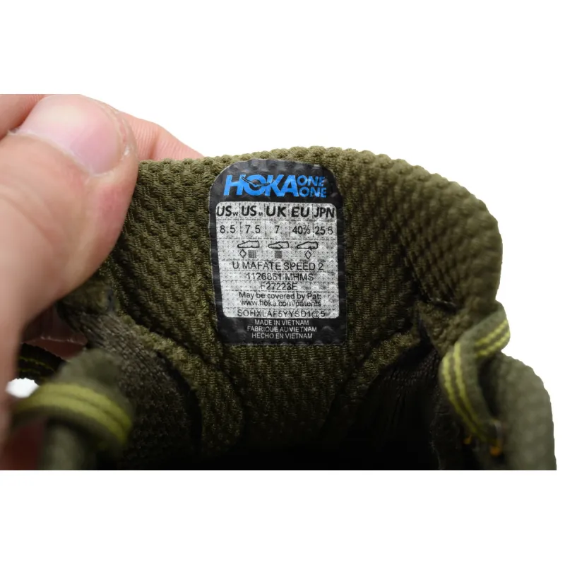 Hoka One One Mafate Speed 2 Dark Olive 1126851-DOGL 