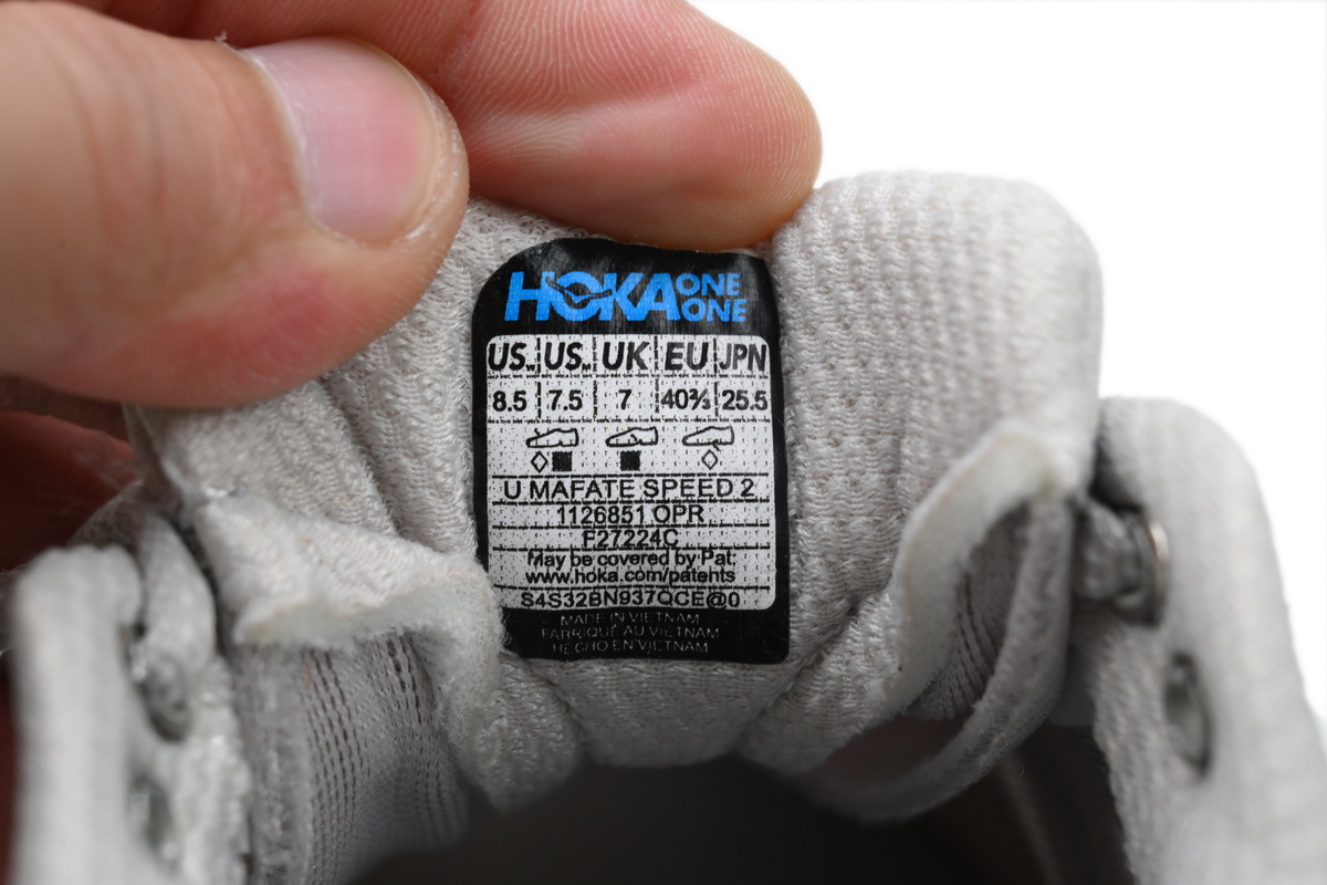 Hoka One One Mafate Speed 2 White Ice Flow 1126851-OPR