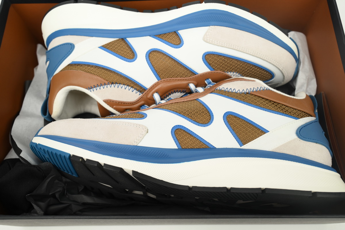 Zegna Brown Blue LHUTE-A5159X-PCO