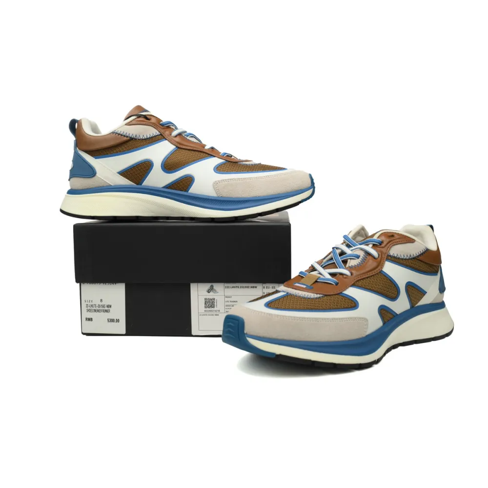 Zegna Brown Blue LHUTE-A5159X-PCO