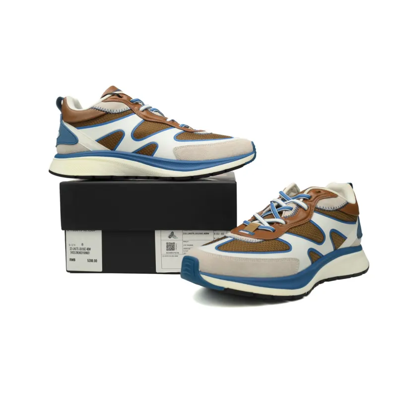 Zegna Brown Blue LHUTE-A5159X-PCO