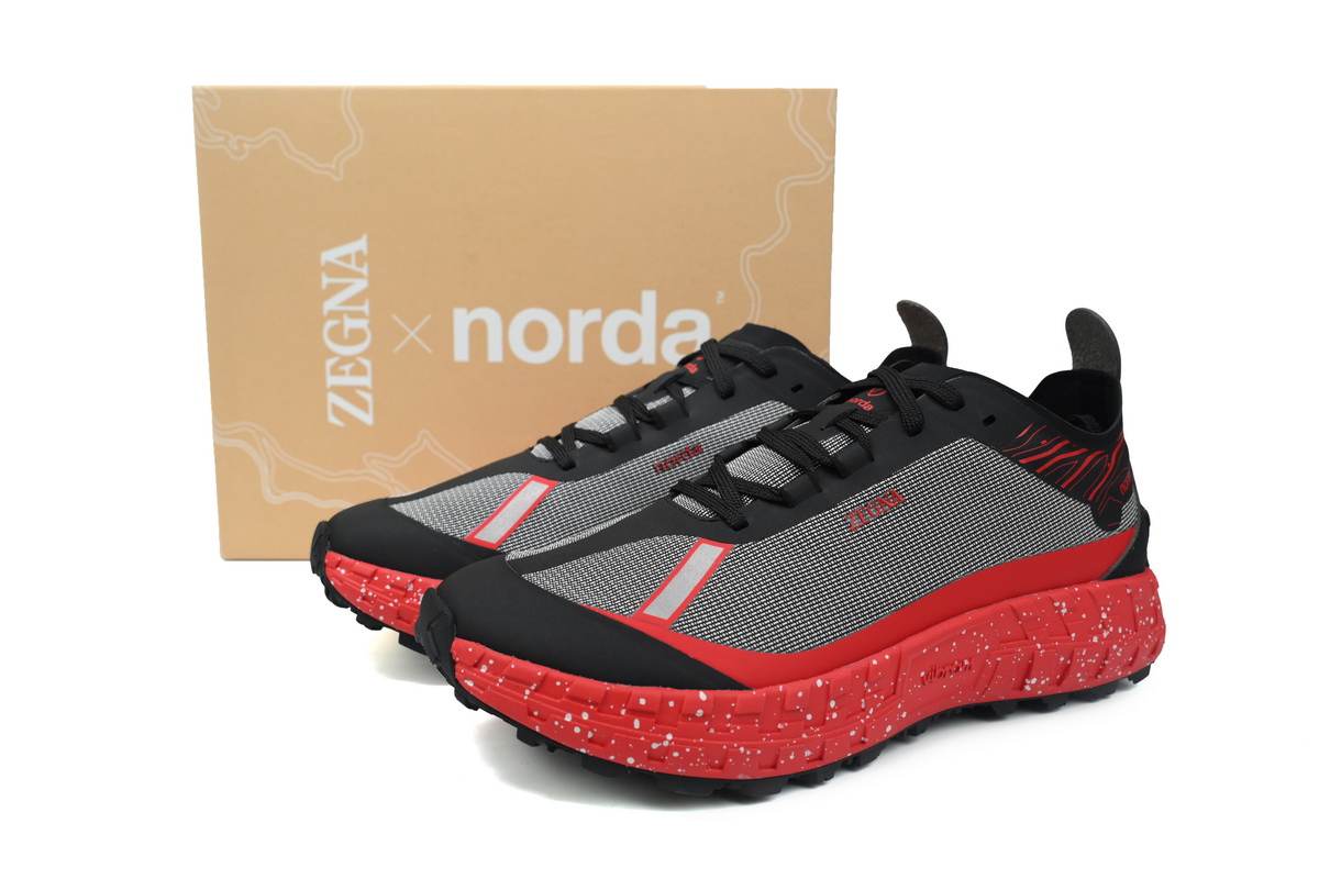 Zegna Grey Red LHNRD-S5631Z-RMG