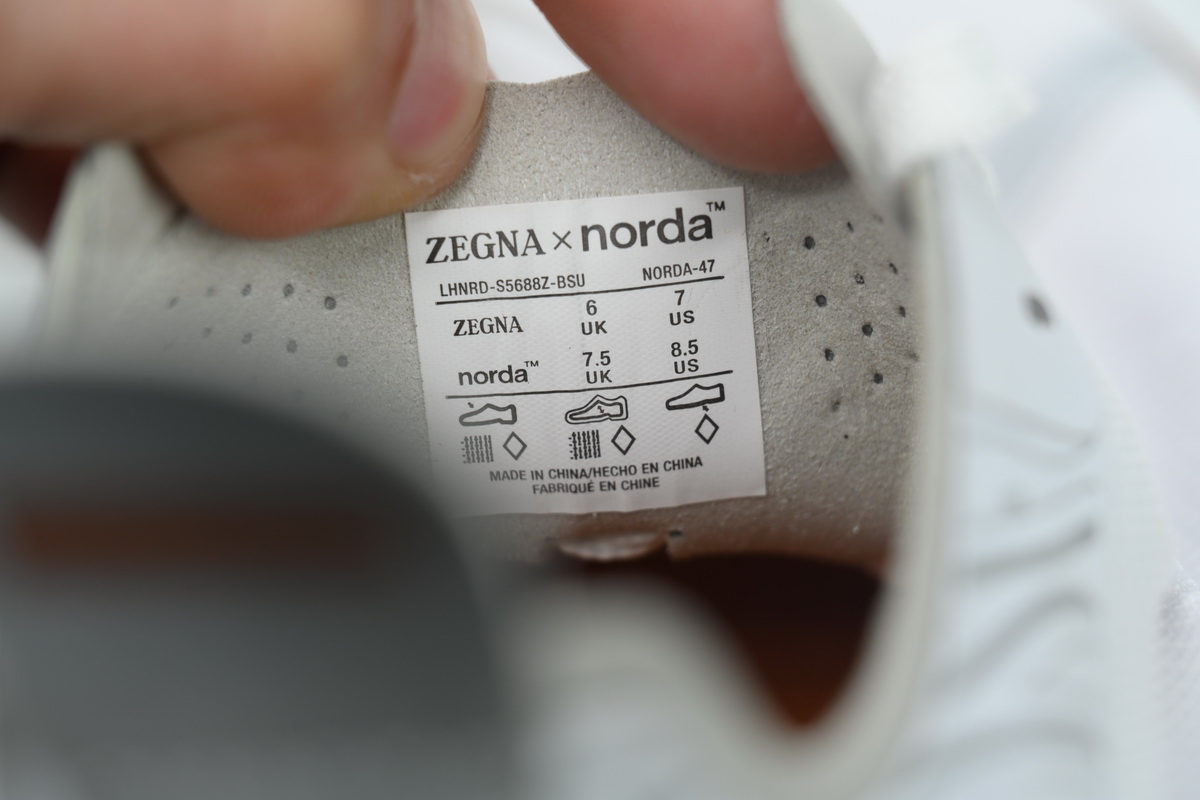 Zegna x Norda White Grey LHNRD-S5631Z-BIA