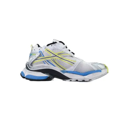 Balenciaga Runner Sneaker White Yellow Blue 772774 W3RMU 9074 02