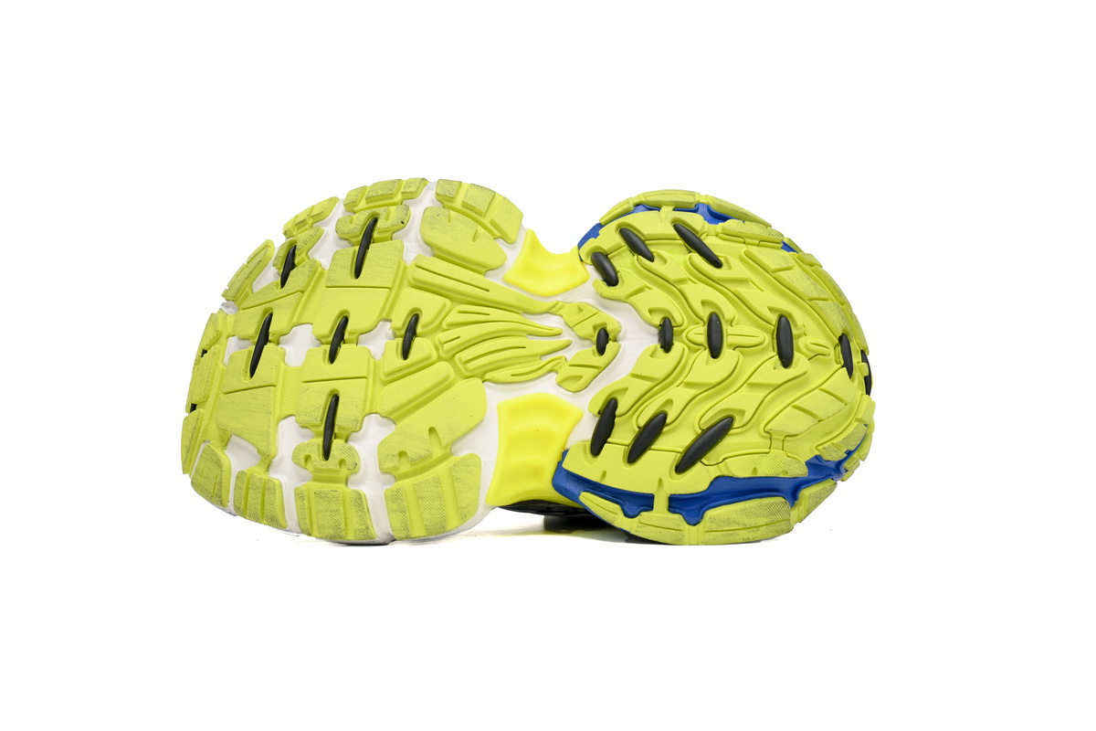 Balenciaga White Gray Black White Blue Fluorescent Green 784342 W2MV2 9741