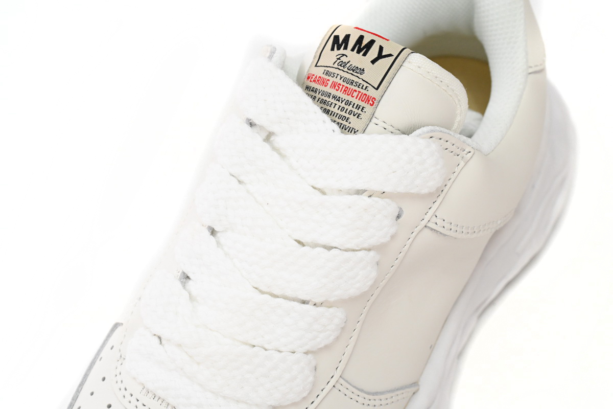 MIHARA YASUHIRO White And White Gray Low NO.744