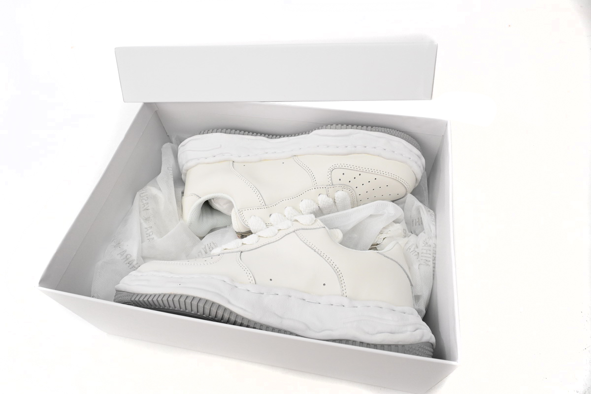 MIHARA YASUHIRO White And White Gray Low NO.744