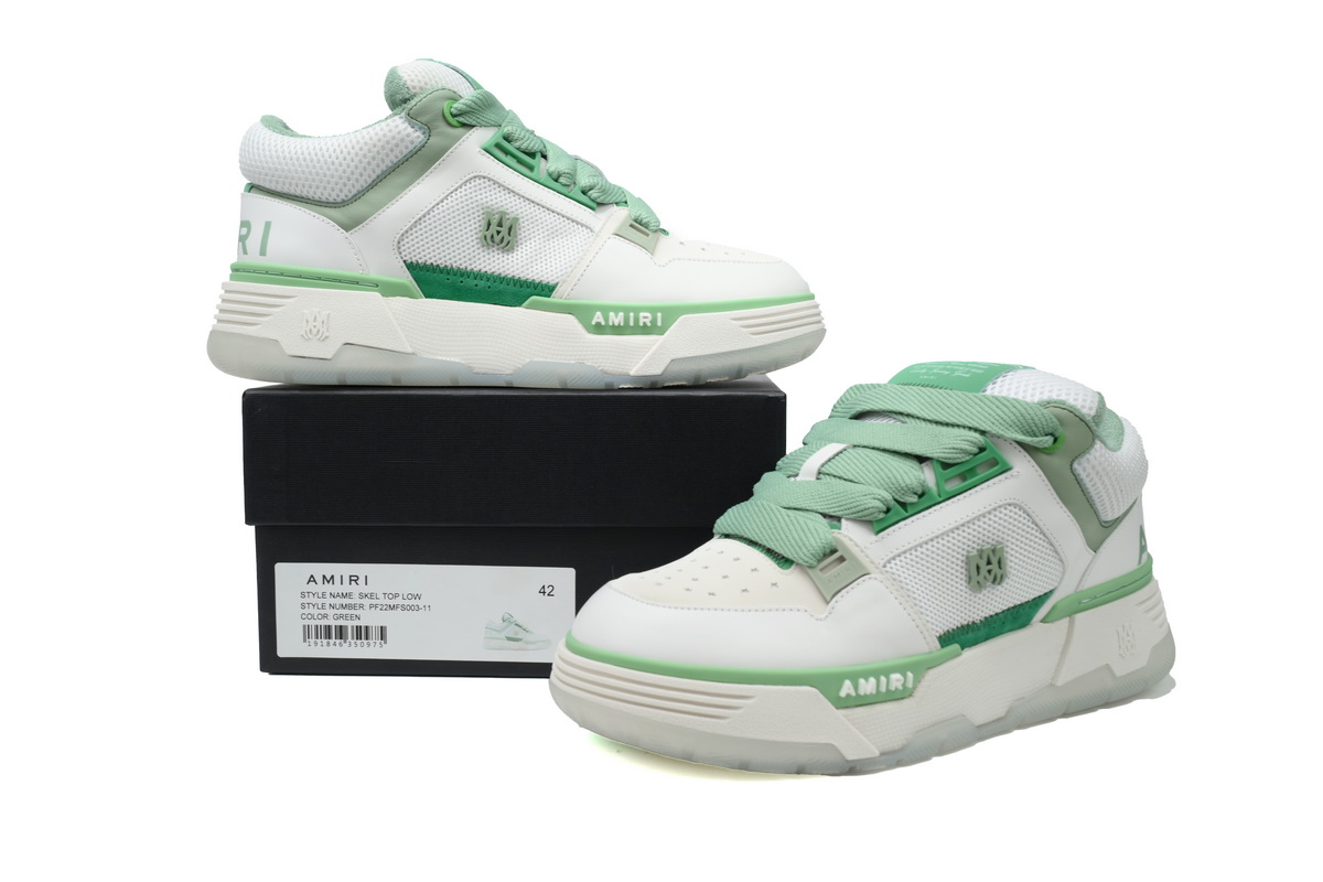 AMIRI MA-1 White Green