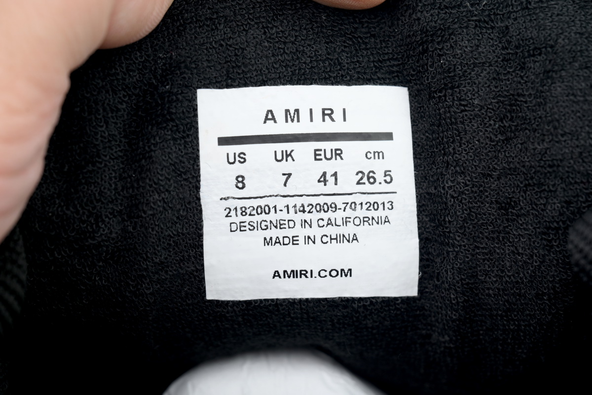 AMIRI MA-1 Vlack Diamond