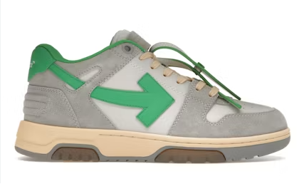 Off-White Out of Office Low Light Grayish Green OMIA189S 24LEA011 0555