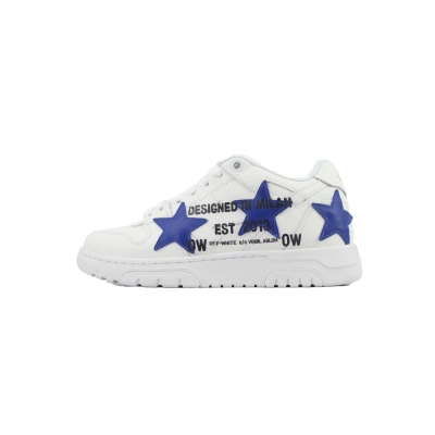 OFF-WHITE Out Of White White and Blue Five Stars OMIA189S 25LEA00D 0145 01