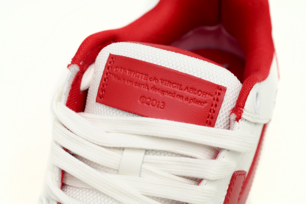 OFF-WHITE Out Of White White Red OMIA189G 23LEA007 0125