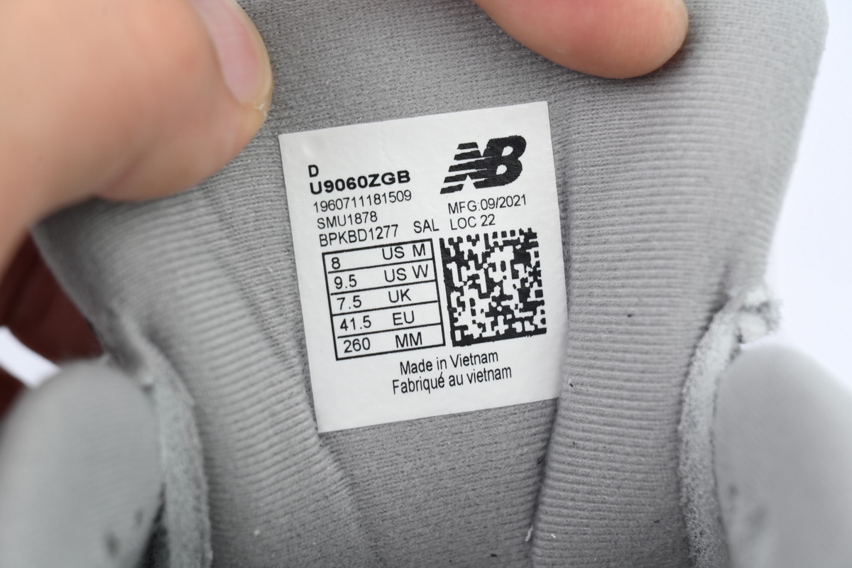 New Balance 9060 Shadow Grey U9060ZGB