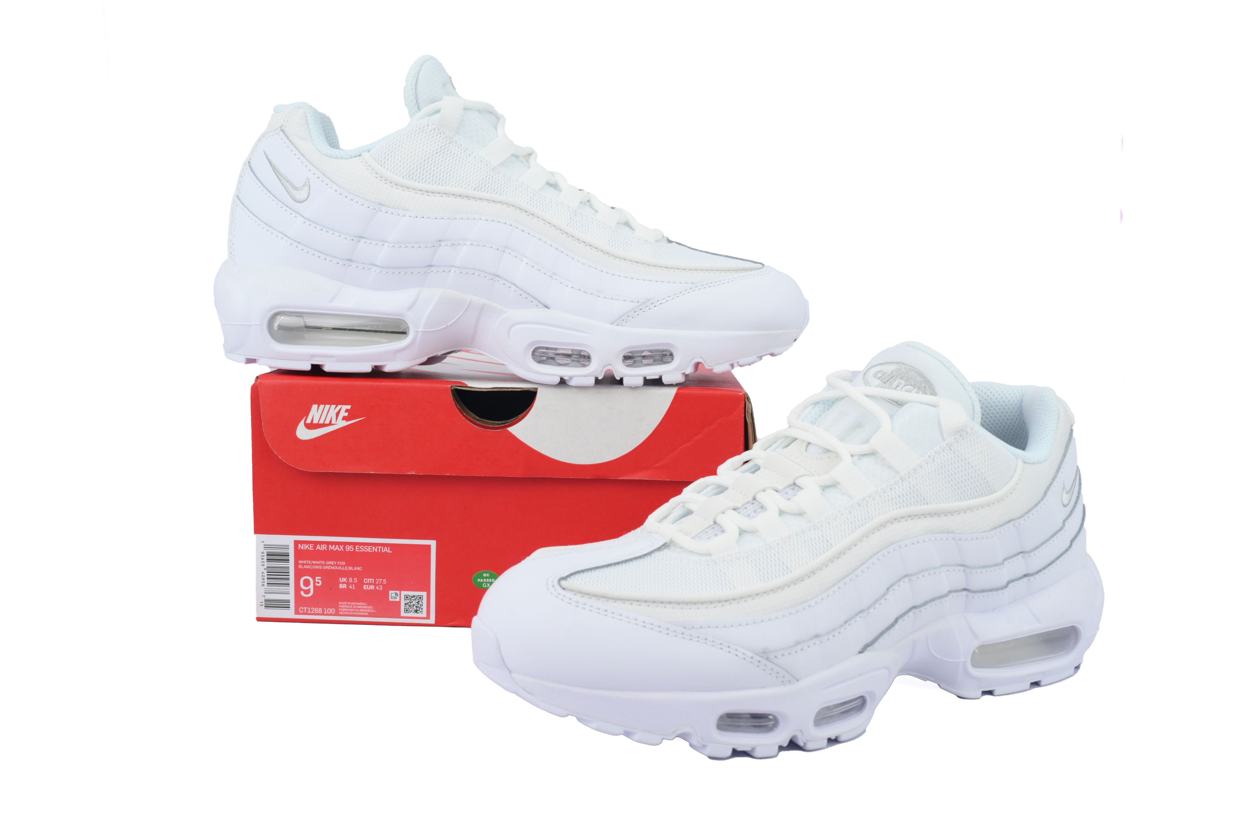Nike Air Max 95 Essential White Grey Fog CT1268-100