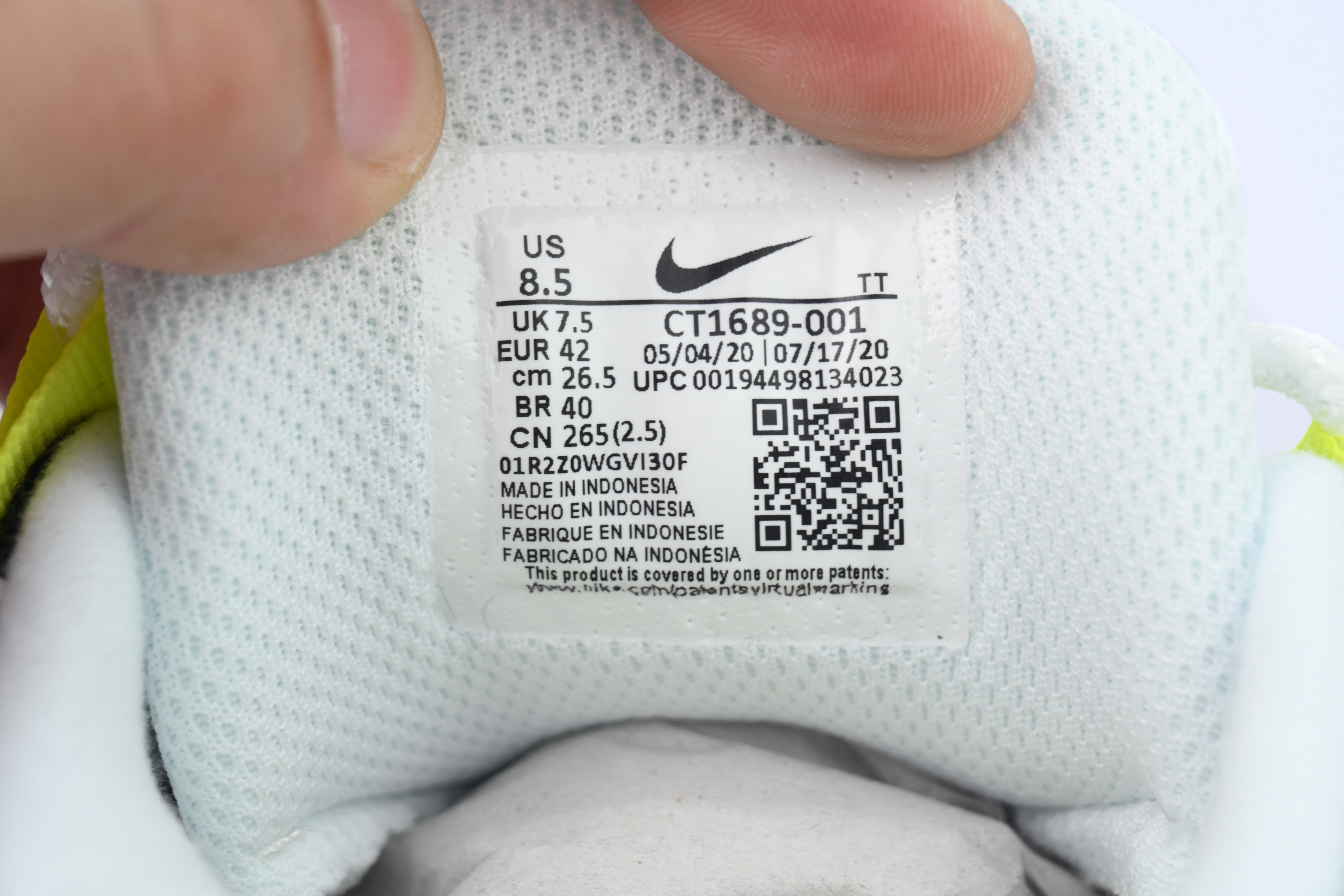 Nike Air Max 95 OG Neon (2020) CT1689-001