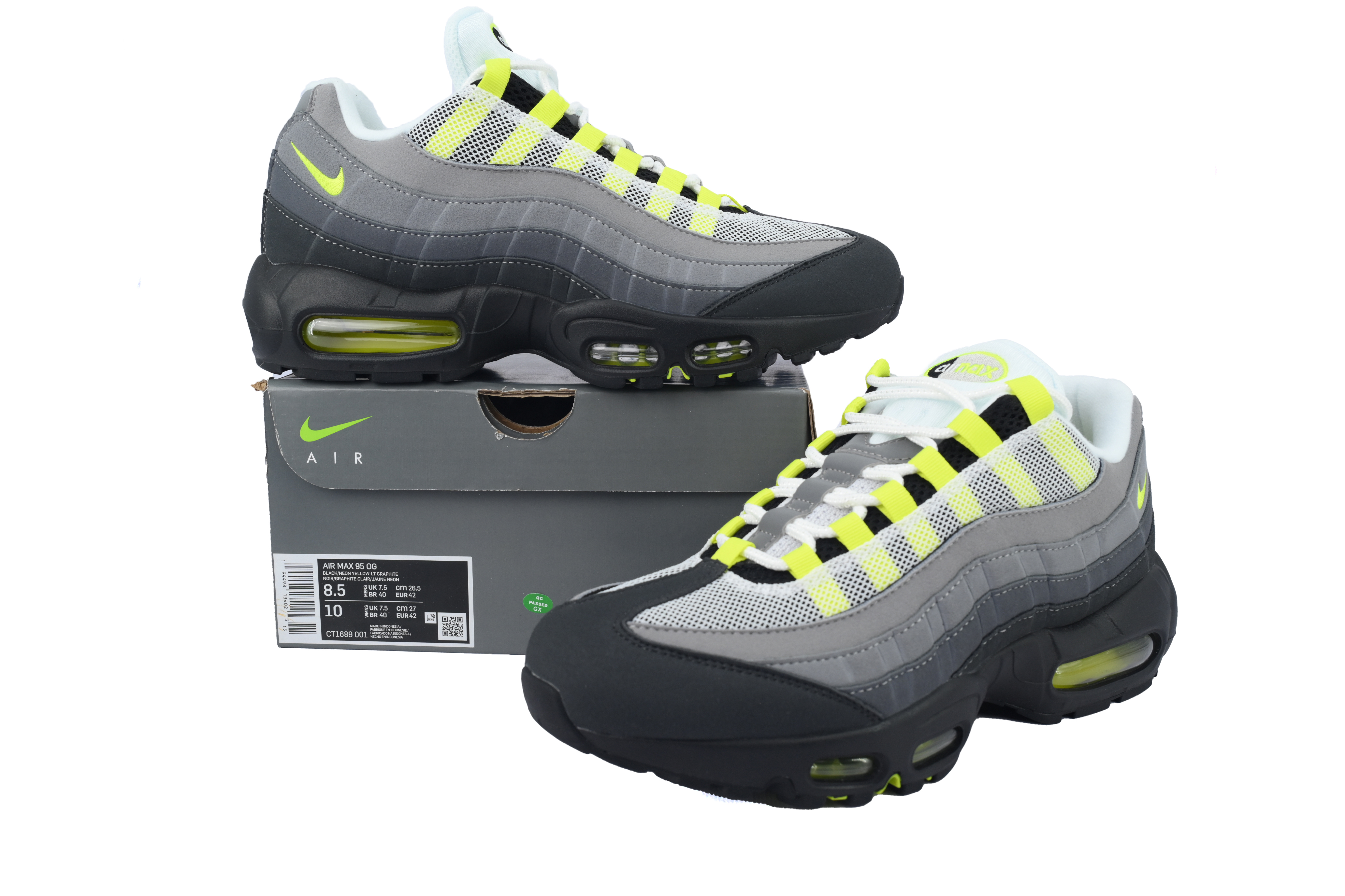 Nike Air Max 95 OG Neon (2020) CT1689-001
