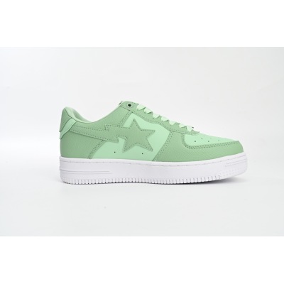 A Bathing Ape Bape Sta Low White Grey Rao Noodles 0ZXSH M191 006K 02