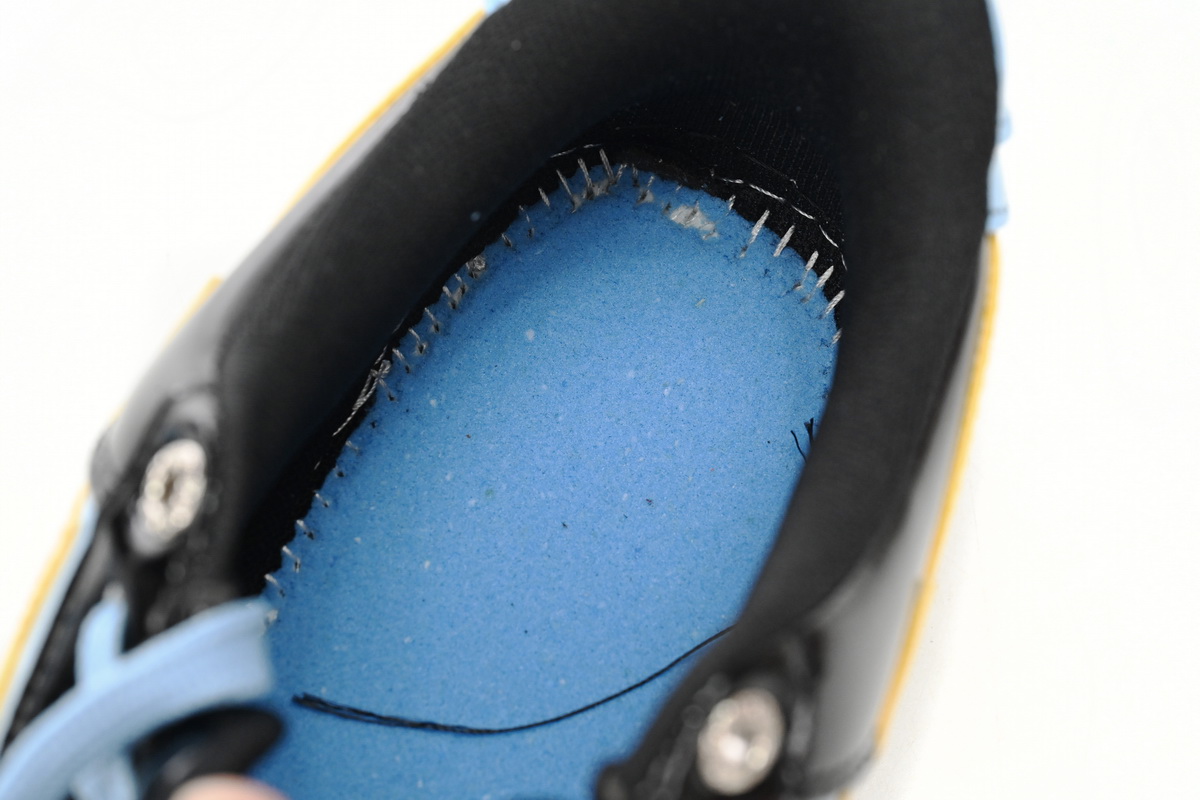 A Bathing Ape Bape Sta Low Black, Blue, And Yellow 1H20 191 046 