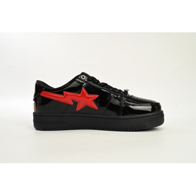 A Bathing Ape Bape Sta Low Black Shark 1H30 191 012 02