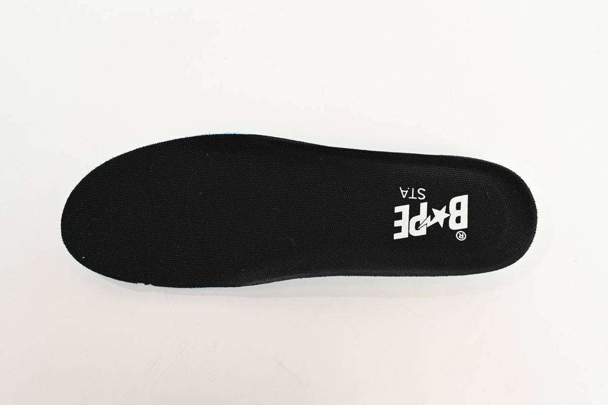 A Bathing Ape Bape Sta Low Black Shark 1H30 191 012