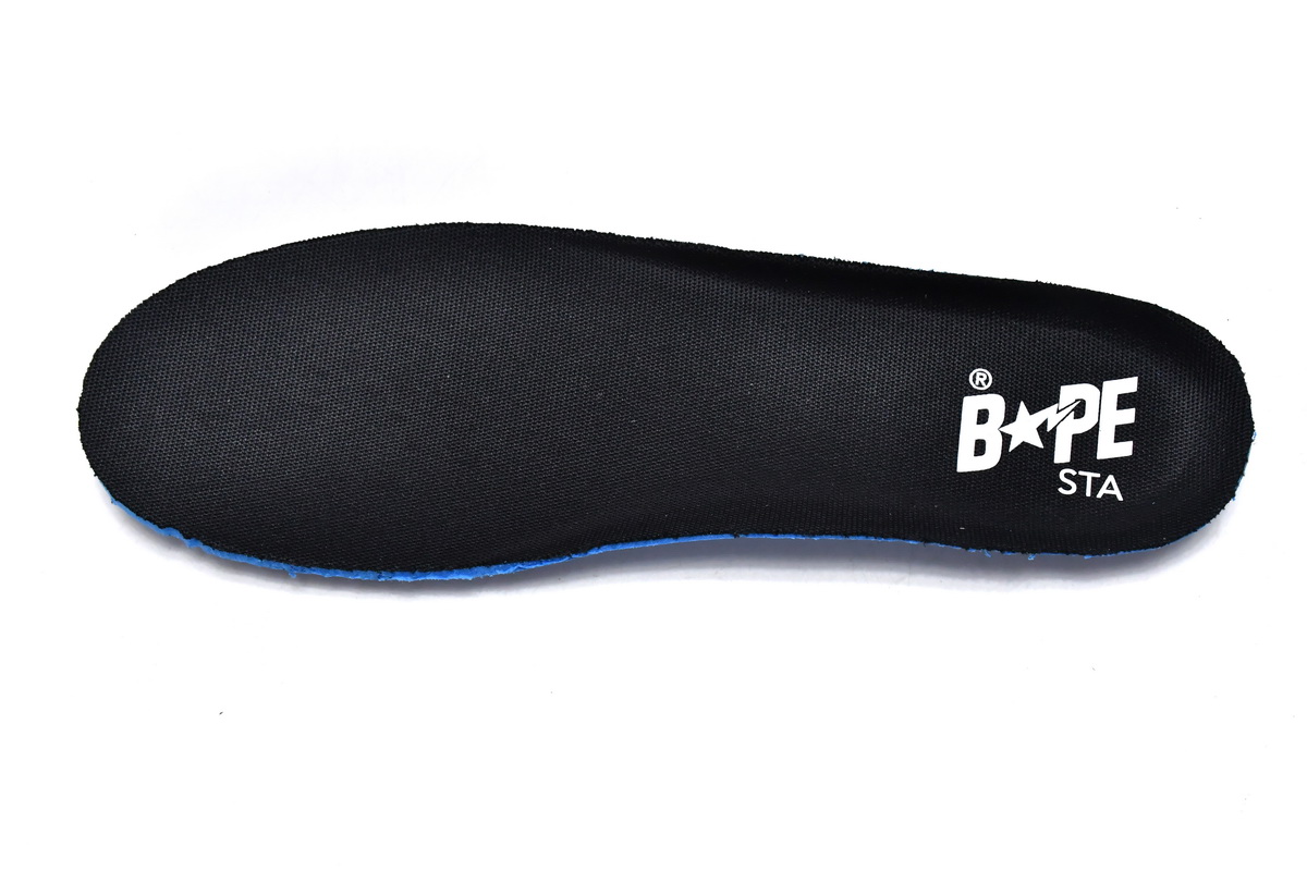 A Bathing Ape Bape Sta Low Black White 1H70-191-001