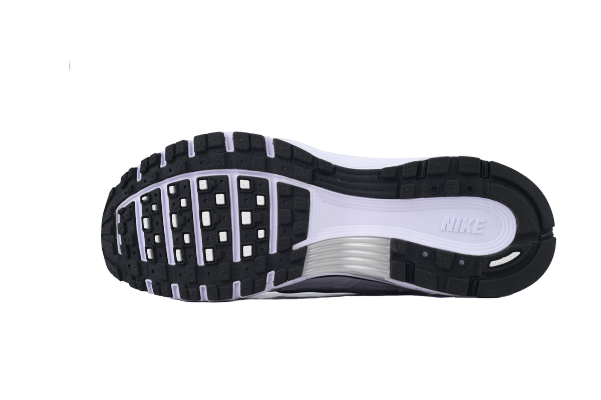 Nike P-6000 White Metallic Silver Black CD6404-107