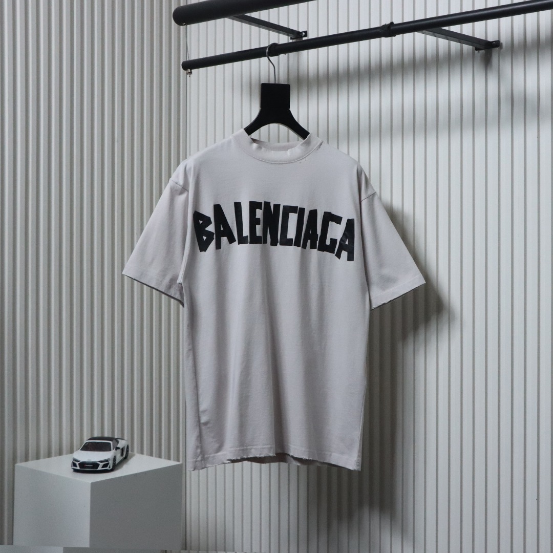 Balenciaga 23SS Masking Tape T-Shirt