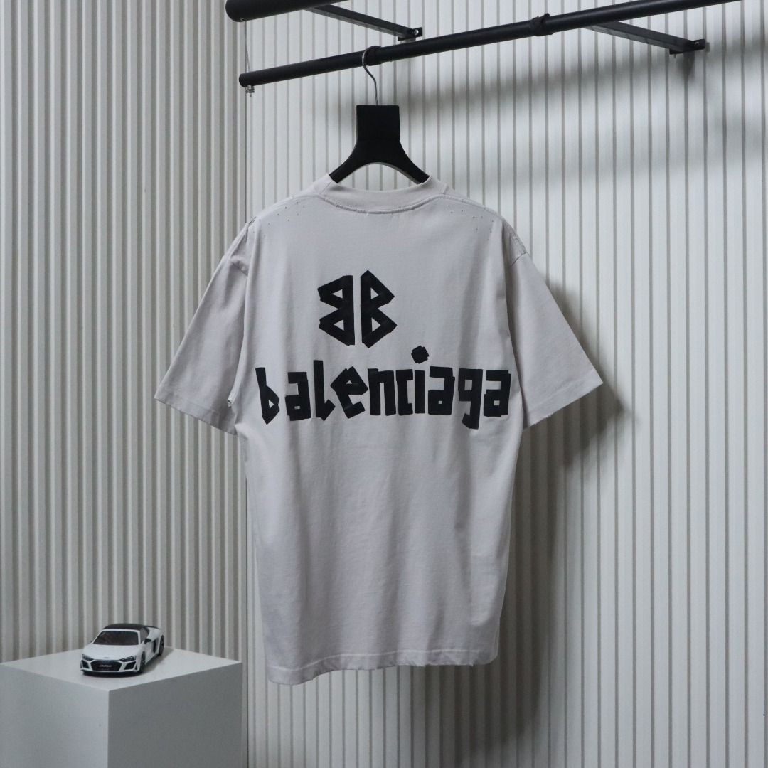 Balenciaga 23SS Masking Tape T-Shirt