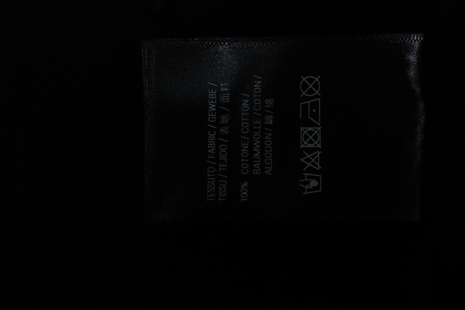 Balenciaga 23ss Rivet Puncture Washed Hole T-shirt Black