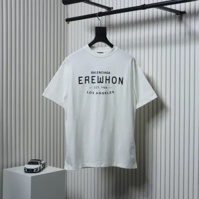 Balenciaga 24ss 1968 Lettering Printed T-shirt 01