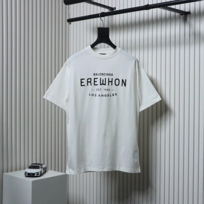 Balenciaga 24ss 1968 Lettering Printed T-shirt 01