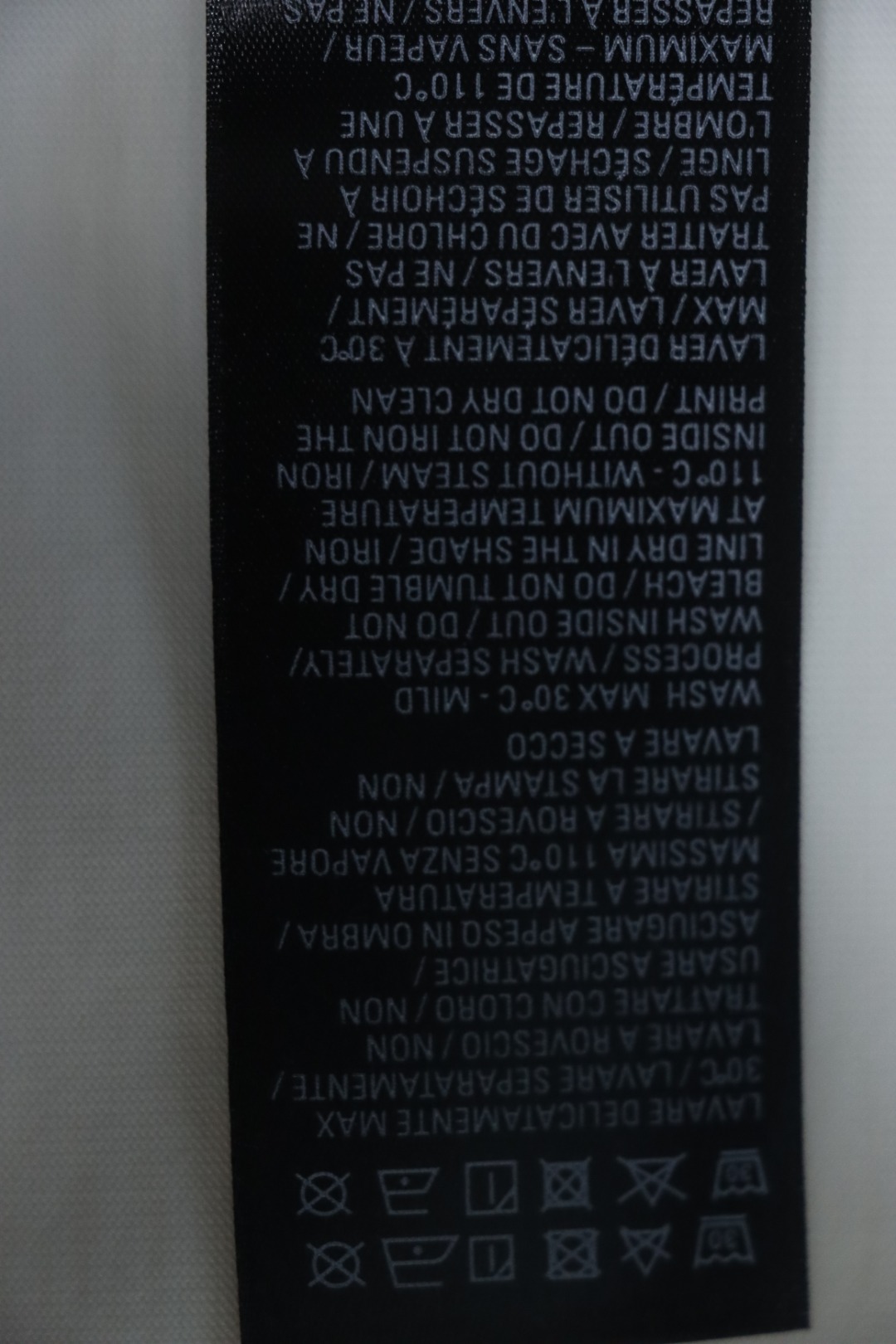 Balenciaga 24ss 1968 Lettering Printed T-shirt