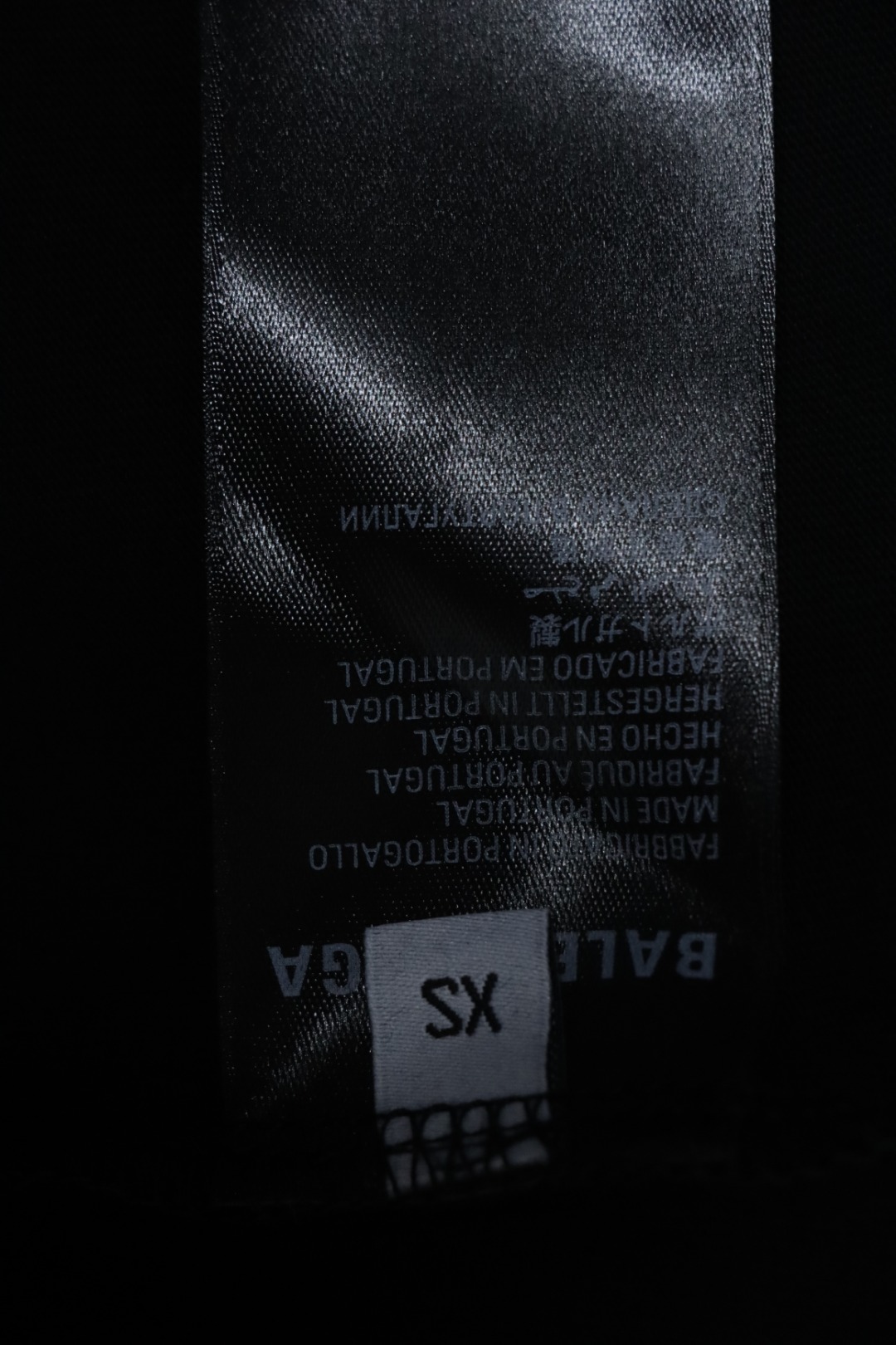 Balenciaga 24ss 1968 Lettering Printed T-shirt Black