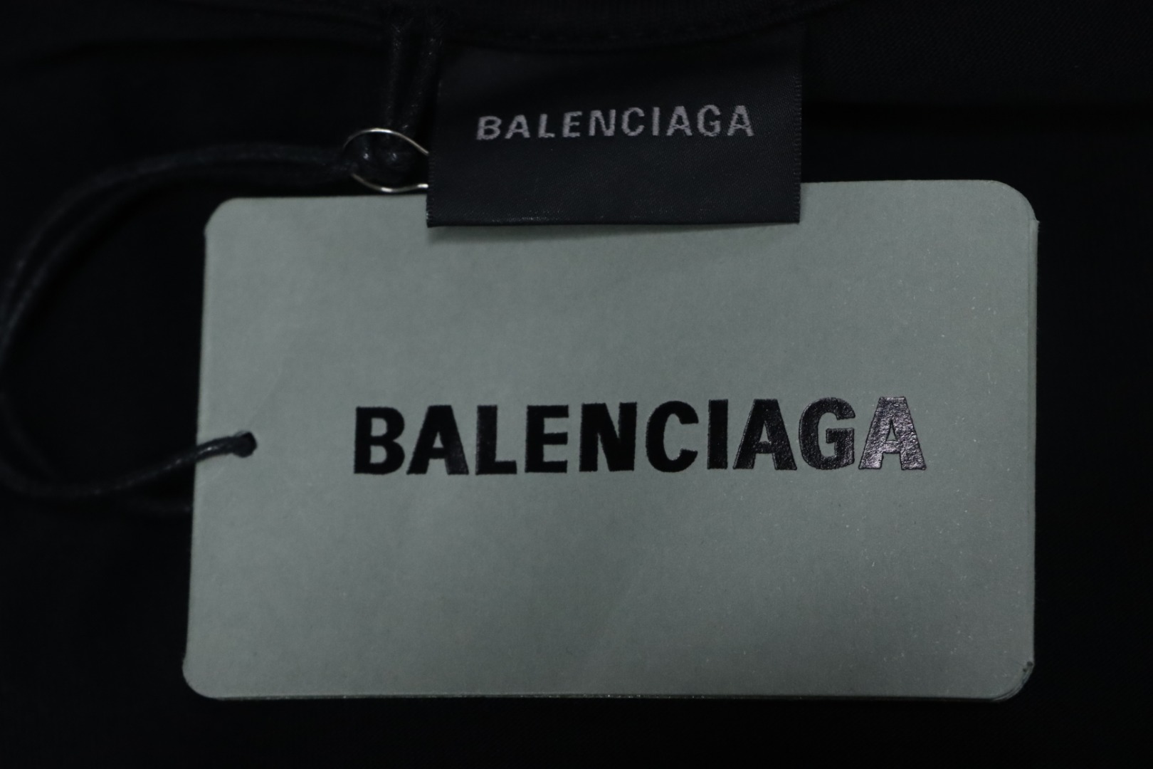 Balenciaga 24ss 1968 Lettering Printed T-shirt Black