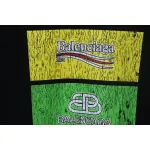 Balenciaga 24ss 3-block Printed T-shirt Black